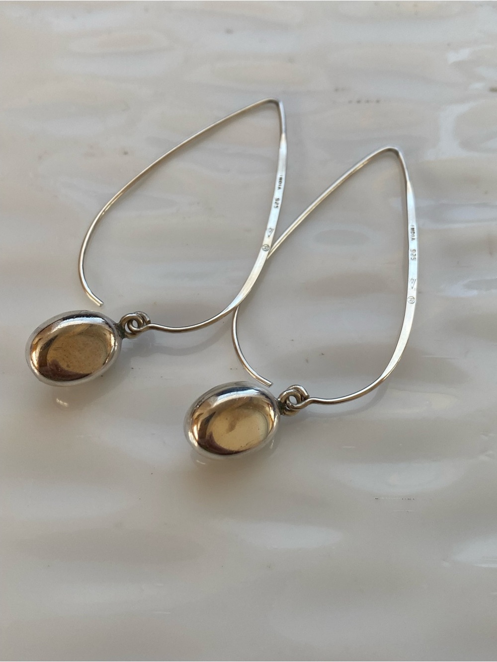 Silpada Sterling Silver Slide Through Drop Earrings W0821 - Picture 6 of 7